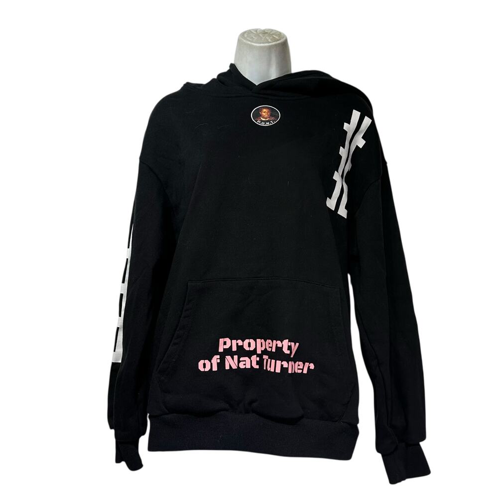 property of nat turner hoodie hooded sweatshirt